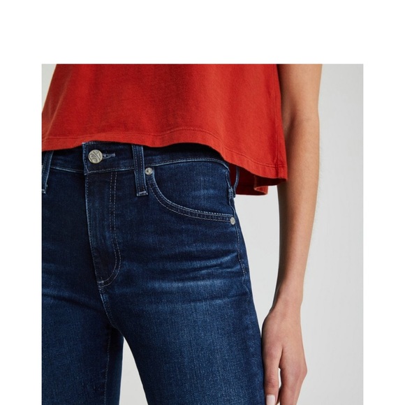 AG Adriano Goldschmied Jeans, Farrah Skinny Ankle Length, Dark Denim Vin… - Picture 3 of 5